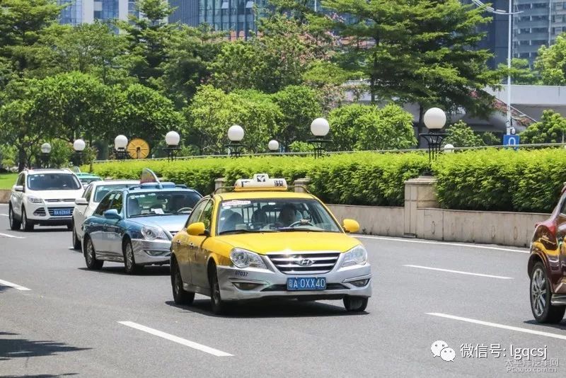 广州出租车利士风图片
