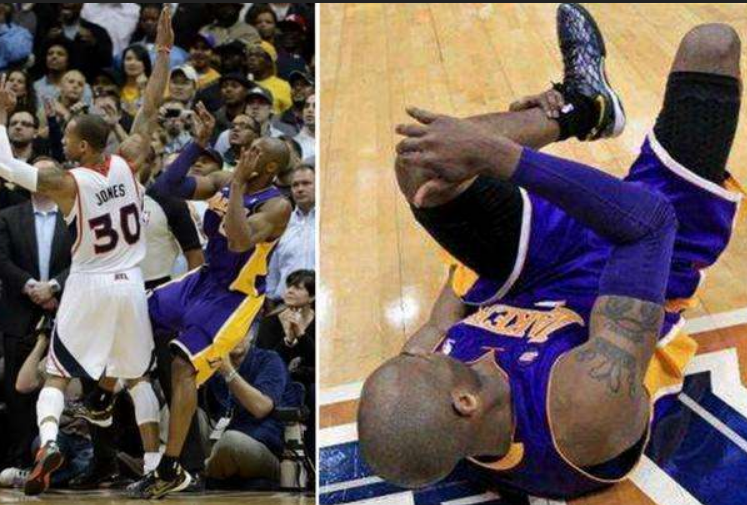 原创nba五大恶意犯规科比两次遭垫脚小卡垫脚仅第二第一太狠