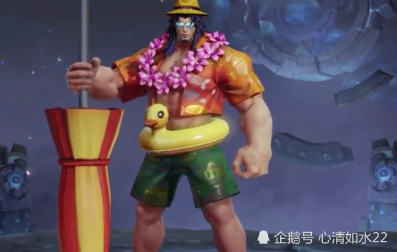 王者荣耀亲测项羽5款皮肤海滩派对天美竟然免费赠送