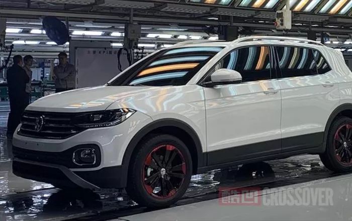 采用南美版t-cross设计,一汽-大众tacoua谍报