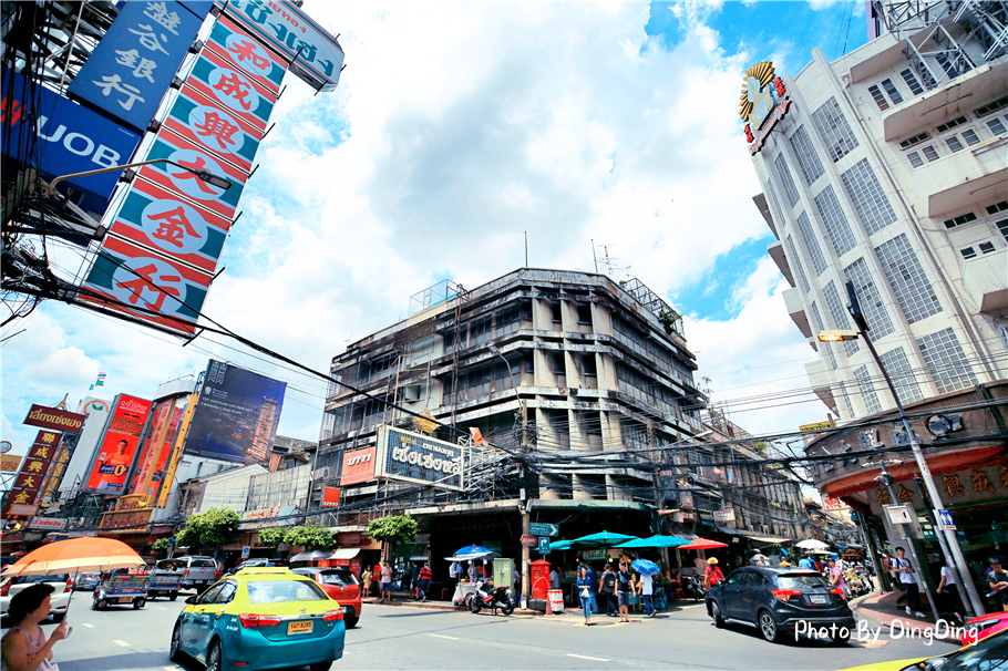 原创实拍泰国曼谷唐人街浓郁的潮汕风情众多金饰店彷佛卖白菜一样