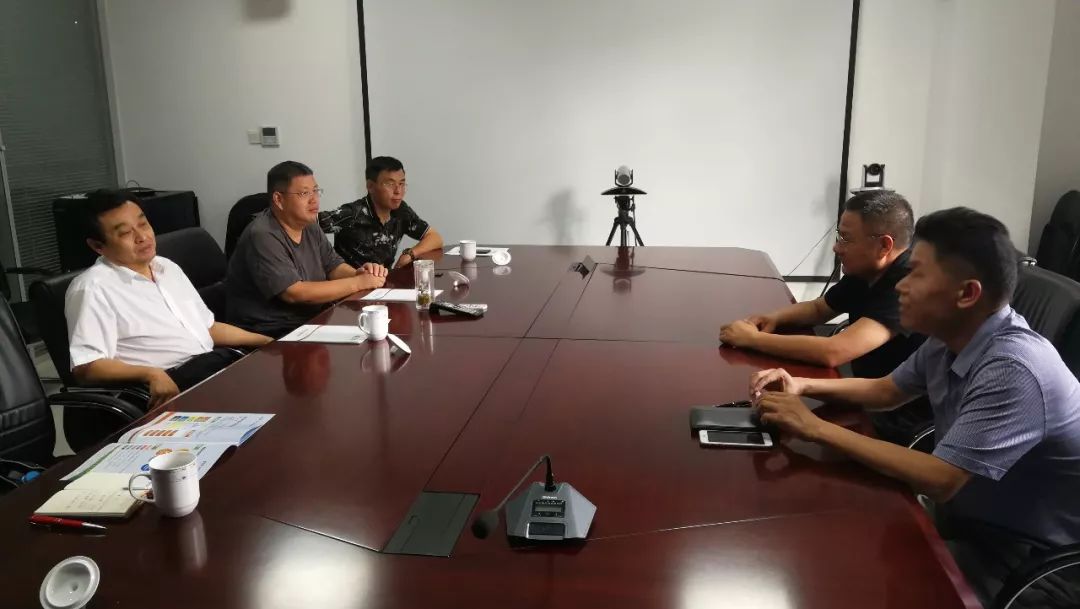 高唐县人大主任李丙成赴济洽谈风电项目