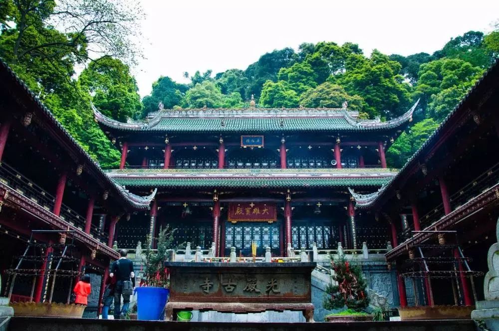 一日游周六凤栖山光严禅院徒步散心