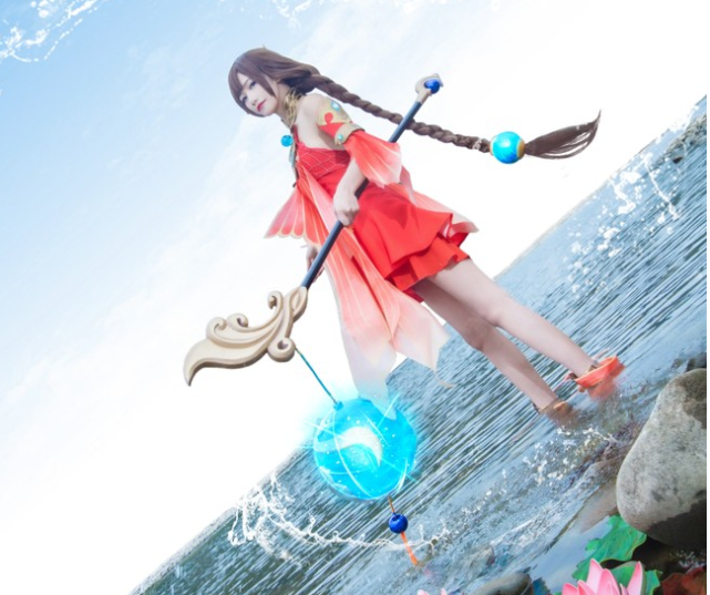 王者荣耀cos:如果你真的喜欢我,那么你就用大桥上王者