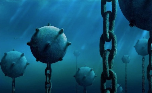 世界上最早的水雷1558年在明朝出现