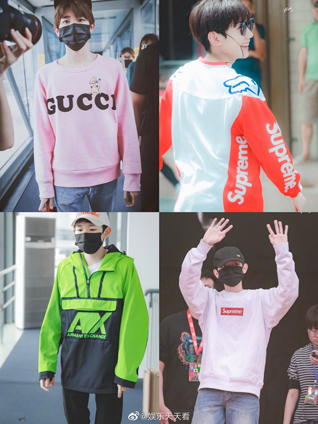 王源的卫衣大秀,时尚穿搭约起来