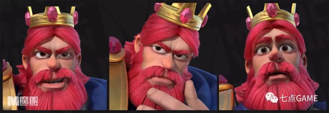 《万国觉醒》cg 角色表情测试方案第二点是在制作方面,不炫技,不逃避