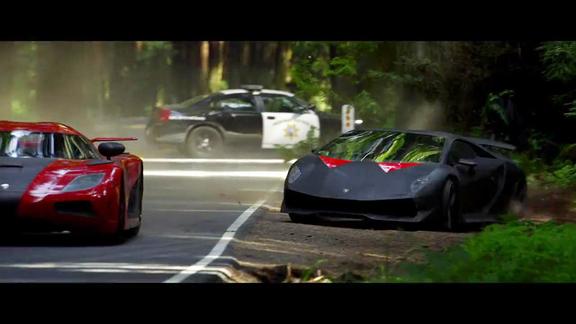 全球只有三辆的兰博基尼第六元素对柯尼塞格电影极品飞车