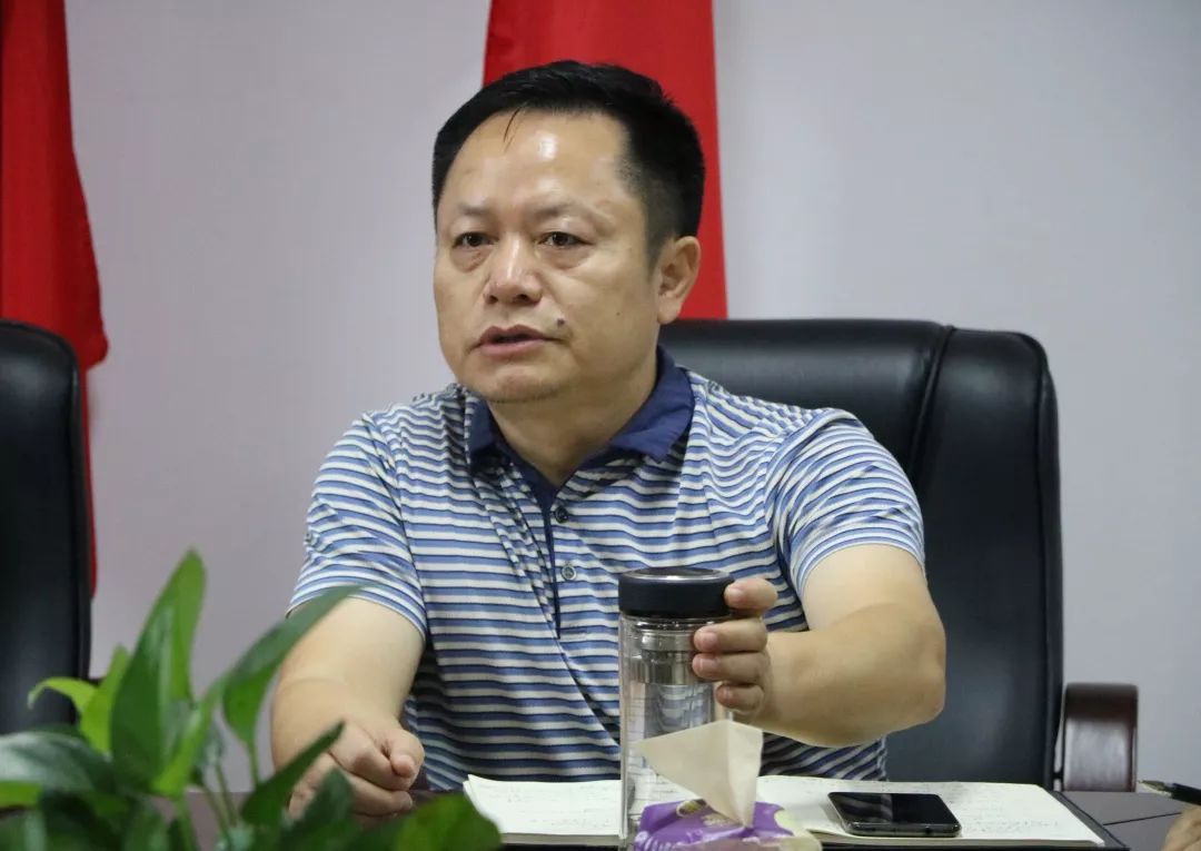 (党组书记陈德谦讲话)(局长邹航带队现场督查)会后,临澧县市场监管局