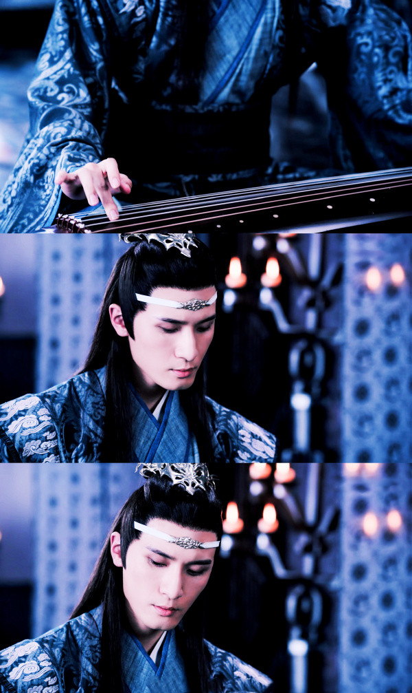 同样是用琴,四个正版pk山寨,瑶妹隔空化琴惊艳,苏涉真的太难了_曦臣