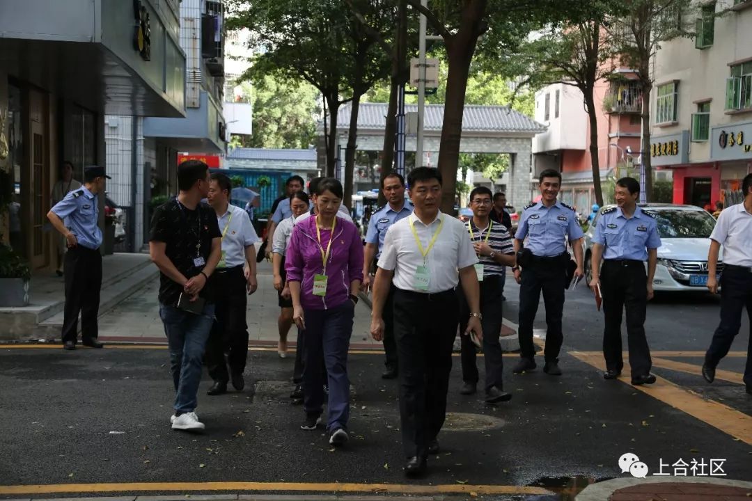 区领导柳丹现场督导新安上合文明城市创建工作