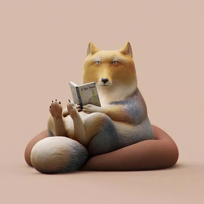 双语漫画 | 小哥把你懒成猪的样子都画下来了