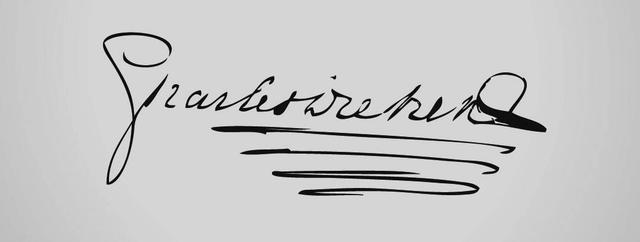 你认识莎士比亚的英文签名吗大家不妨来挑战一下这几位大咖签名