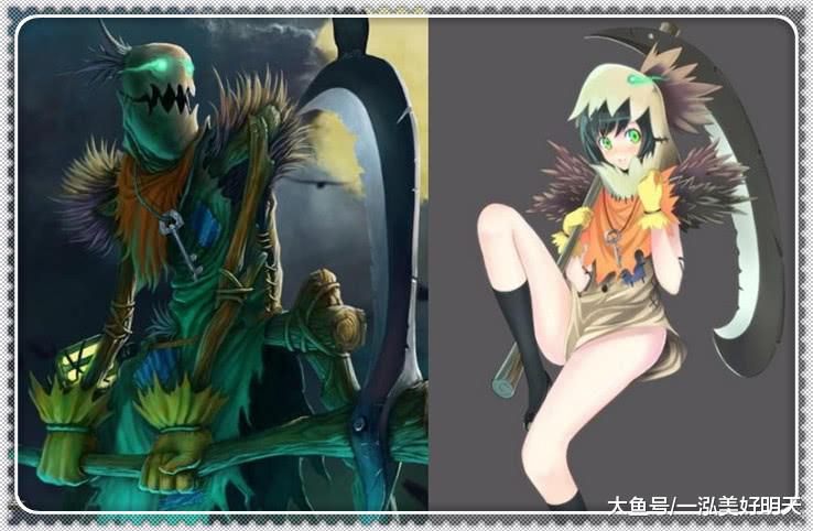 末日使者:我娘化后性感,酒桶:我娘化后甜美,盲僧:一边玩去!_样子