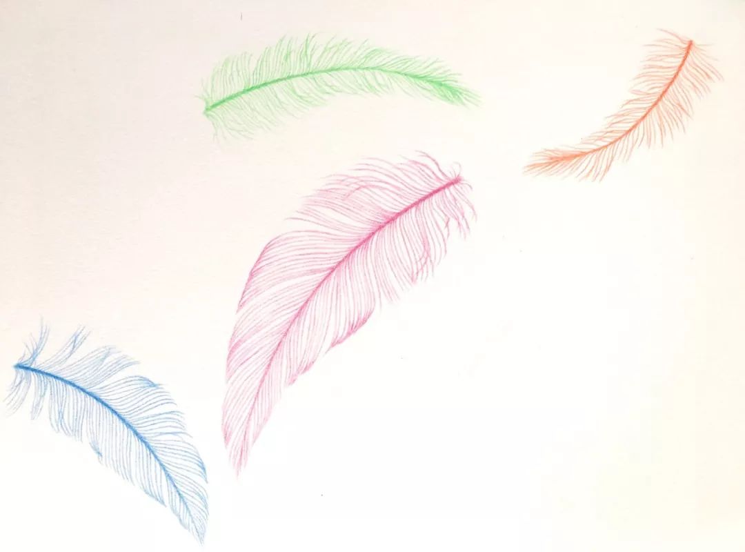 零基础学彩铅彩铅入门基础教程连载系列之三射线排线练习