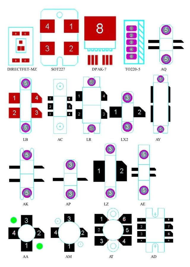 17种元器件pcb封装图鉴,美感十足!