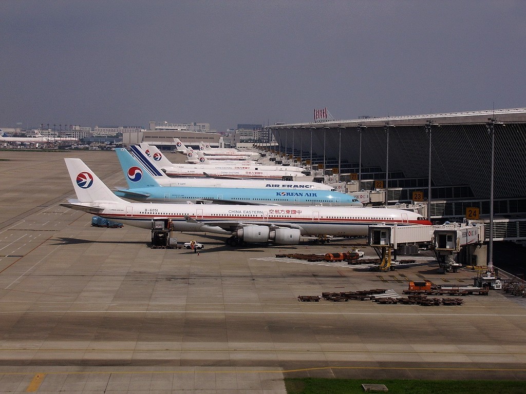 浦东机场照片图片