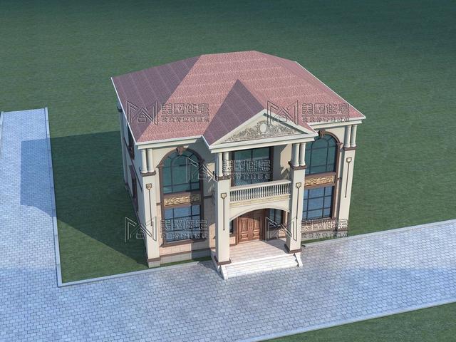 六款坡屋顶两层别墅绝美的设计合理的布局网友爱了