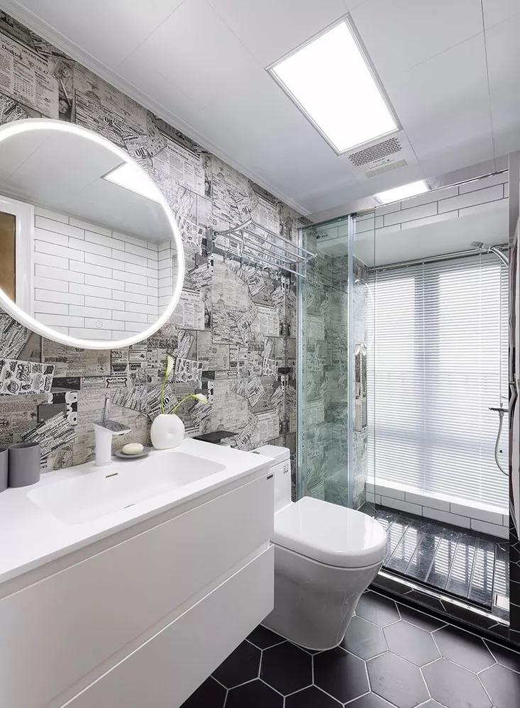 狭长形的卫生间该如何布局?这样做实用又美观_设计