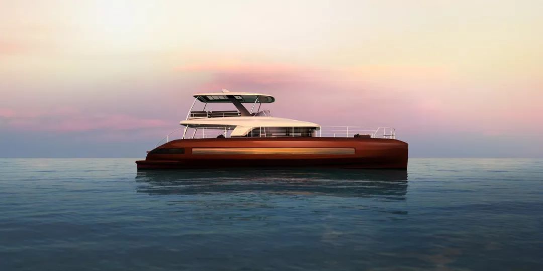 蓝高双体动力艇奢华创新航行无止境