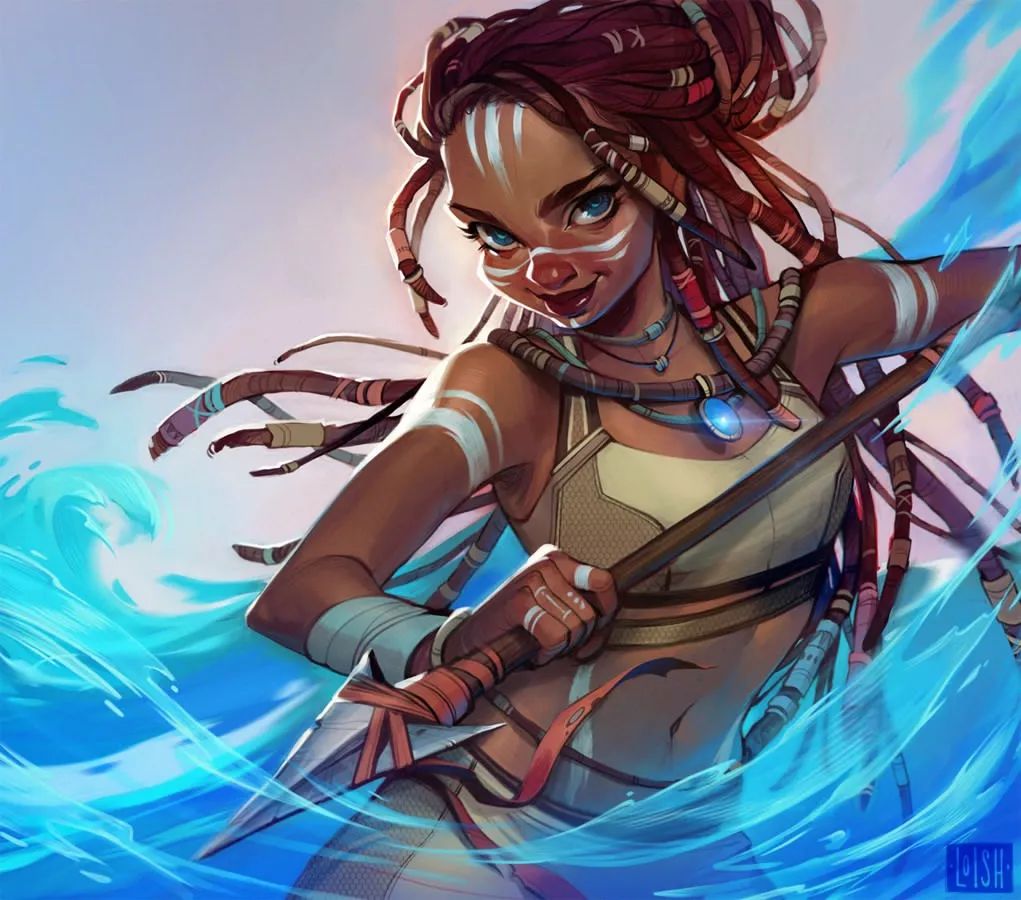 欧美风格角色设计霸气十足