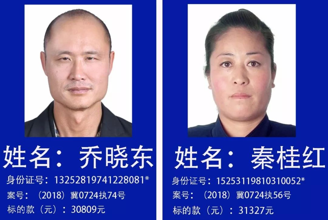 沽源县这些失信被执行人名单公布,看看都有谁