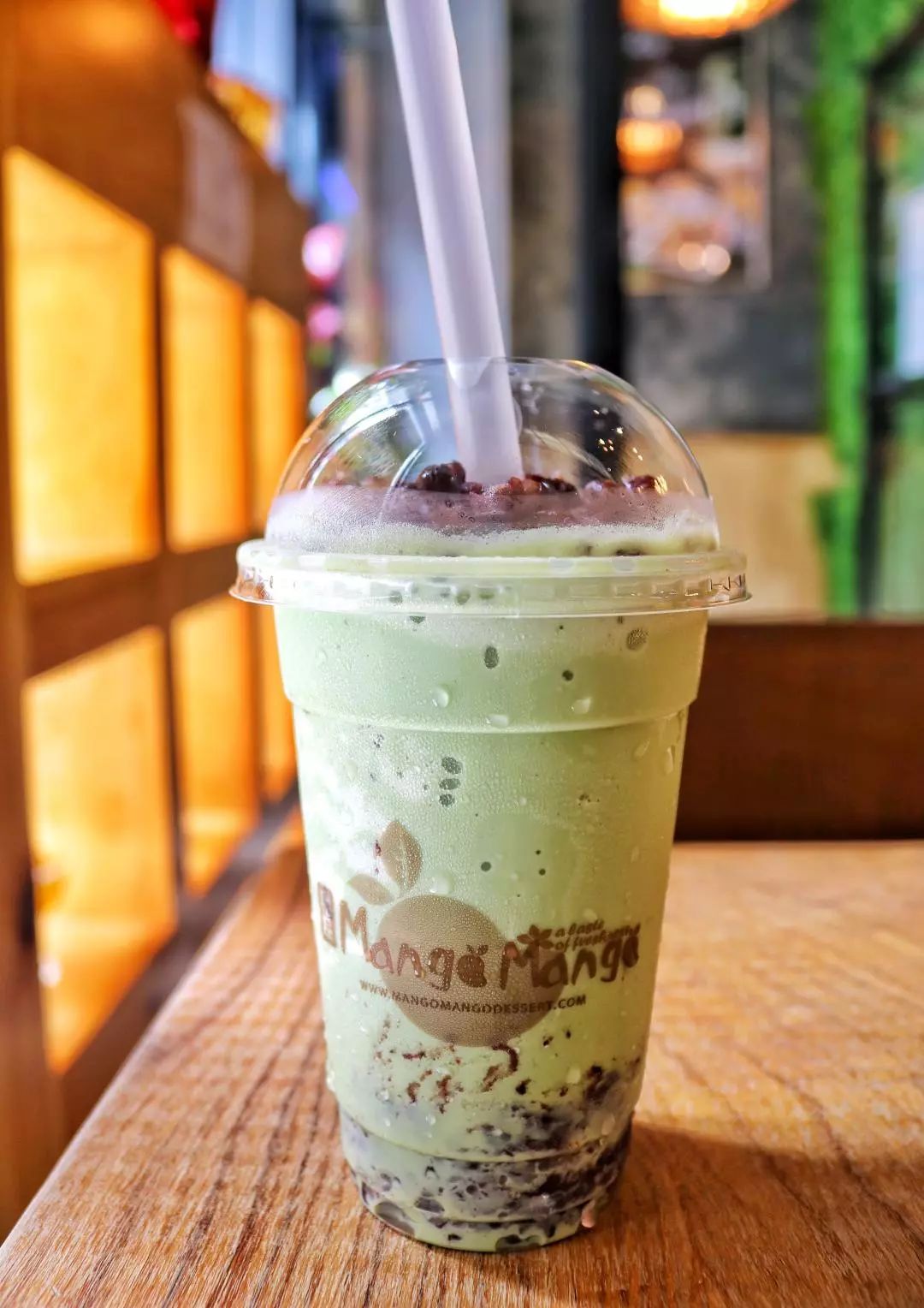 抹茶冰红豆黑米爽加上软糯弹牙的西米,我给100分!