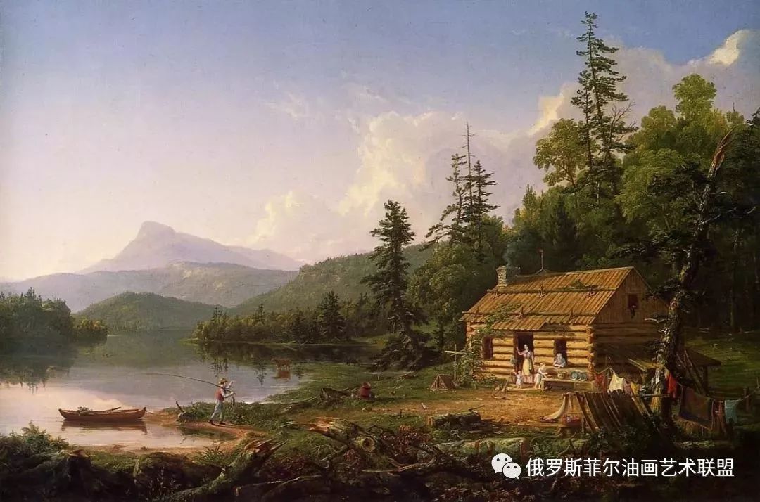 美国著名风景画家托马斯科尔油画作品欣赏