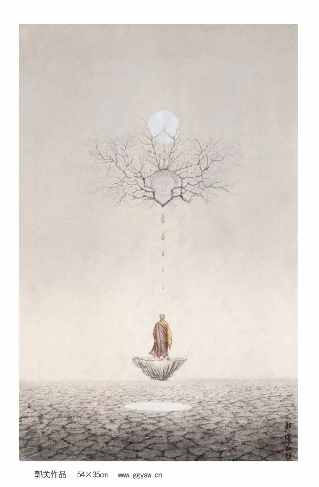 灵性之境郭关道长玄画