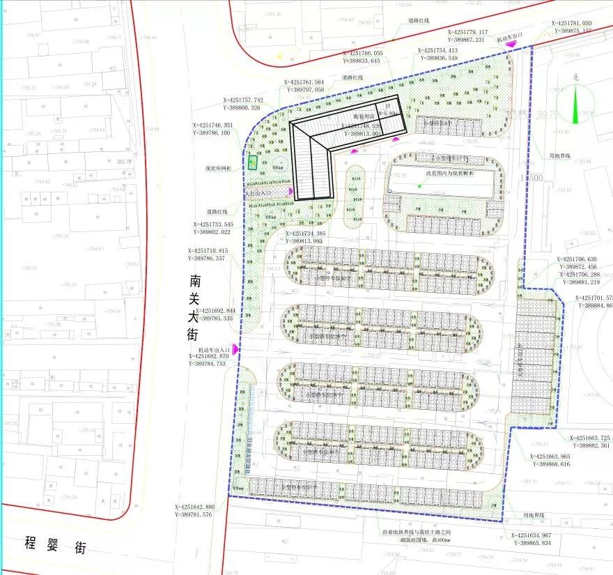 新建路外公共停车场13处(新增停车泊位约2769个,其中在建生态停车场5