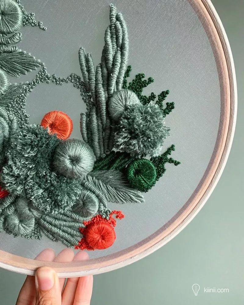 颠覆印象的创意刺绣