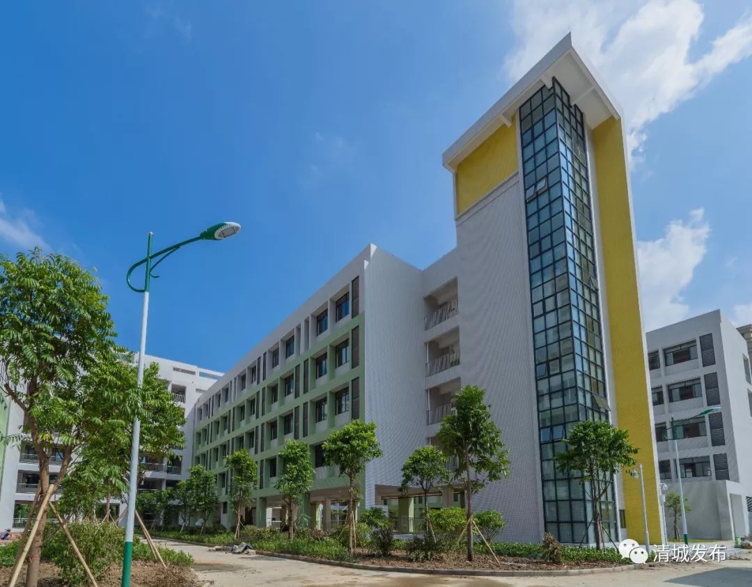 这所全力打造的新学校,将成为清远市第一间真正实现人车分流的学校