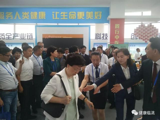 第二届中国(甘肃)中医药产业博览会在陇西县隆重召开 ——我县代表赴