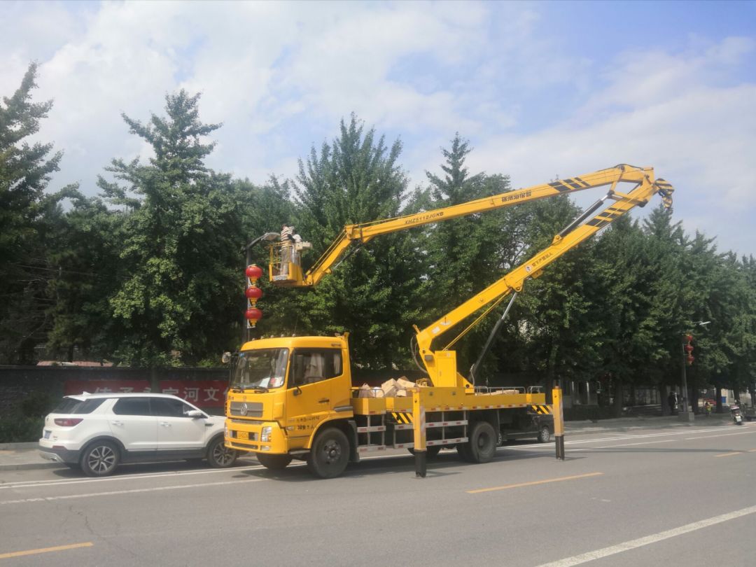 路灯故障出行不便 集中检修恢复照明