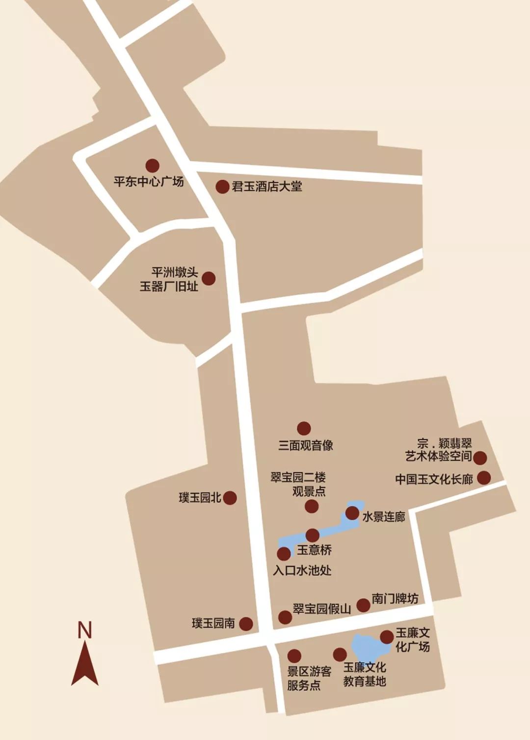 平洲玉器街地图图片