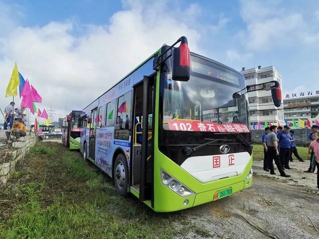 刚刚贵港这个乡镇公交开通
