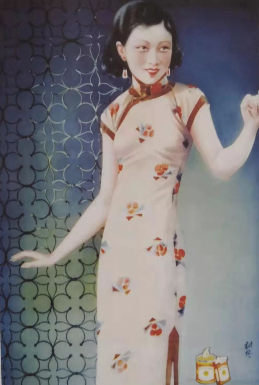 80年代旗袍特色图片