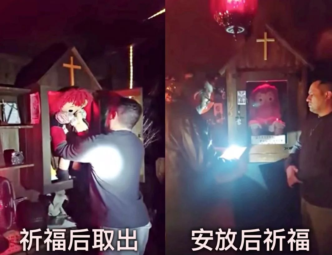 ryan visits the annabelle doll at the warrens occult museum3