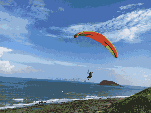 翱翔于天空之上  滑翔伞 >▽在此还可以学习一门新技术呢如果是不擅长