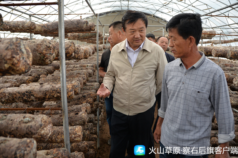 纪全富深入土牧尔台农畜产品加工工业园区调研企业建设运营情况