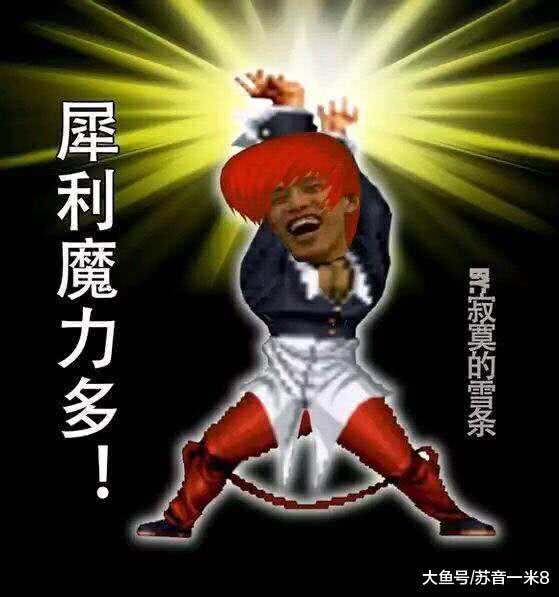 这是八神庵在发必杀技"八稚女"时候喊的台词.