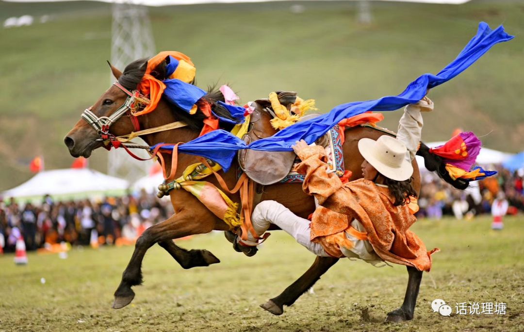 2019年,八一国际赛马节,甘孜州首届农特产品产销对接会在理塘举办