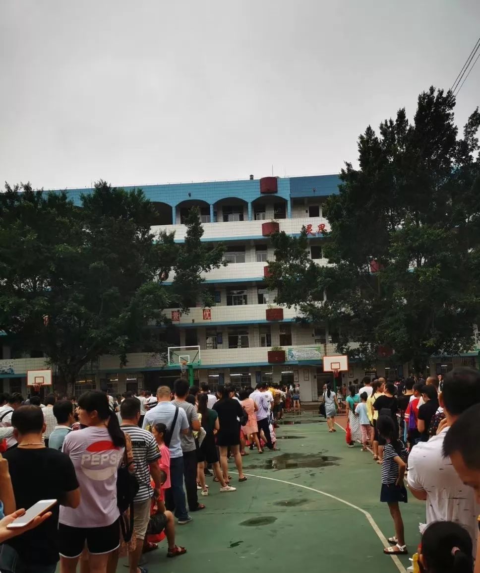 藤县县城四间小学今天报名啦!