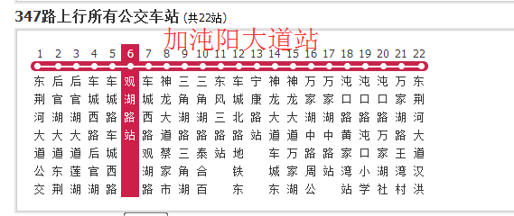 沌口多趟公交线路267路347路650路651路337路517路547路调整