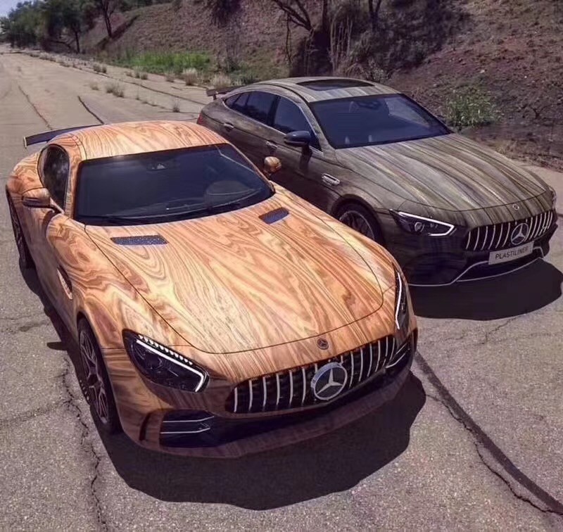 逼真的原木纹理能够让我们在城市中也能体会到大自然的魅力,心灵从此