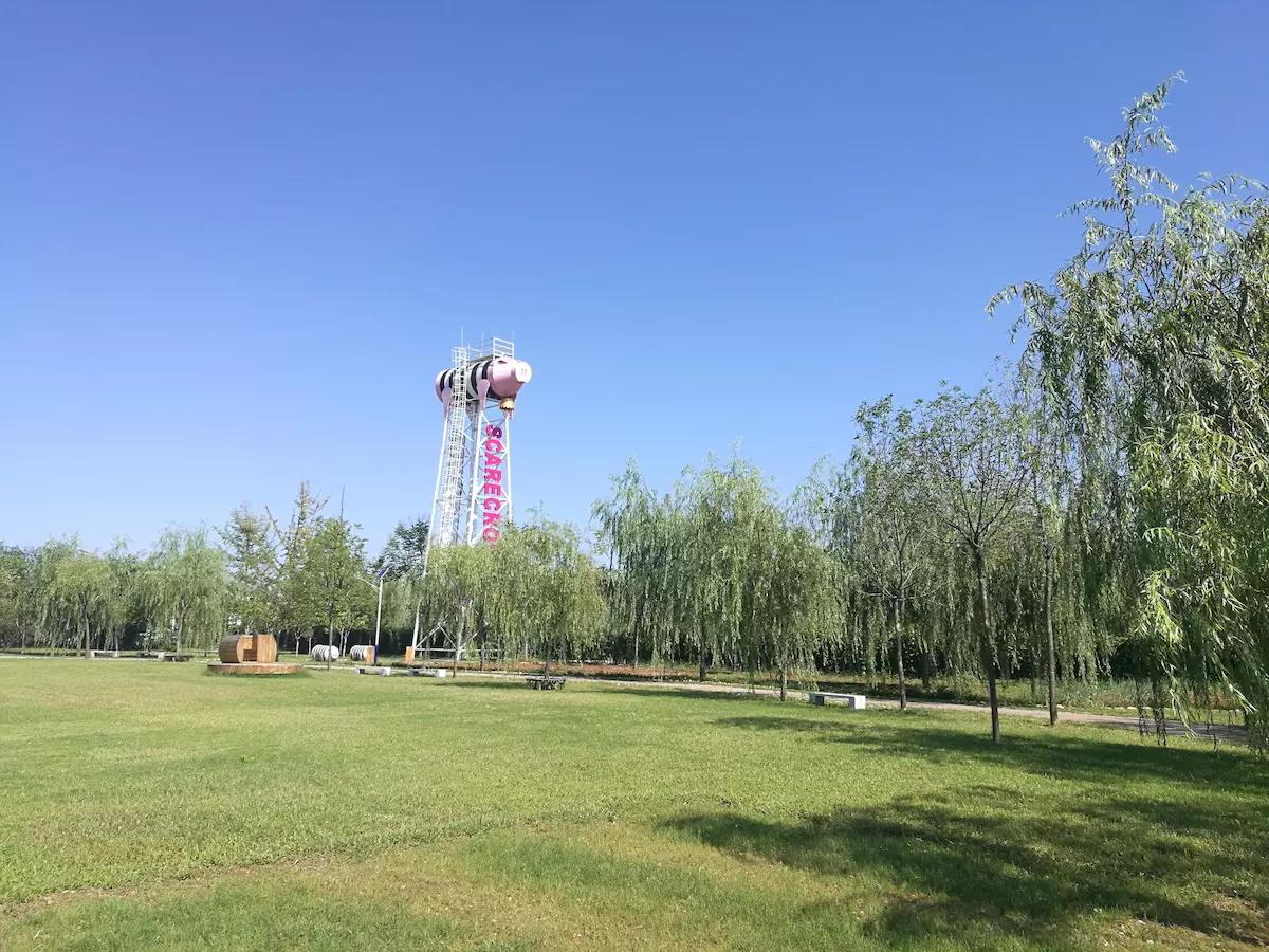 陕西省首家有机农业公园揭牌麦草人有机农业公园