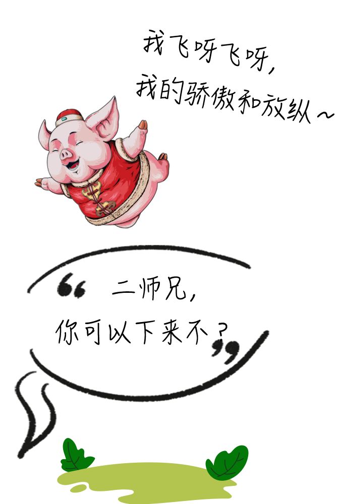 二师兄你快下来呀