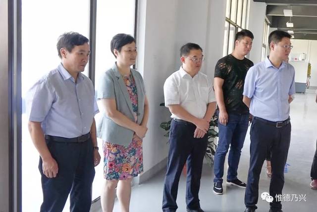 进贤县考察团一行到我市调研_钟益民
