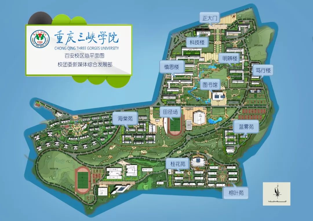三峡大学科技学院地图图片
