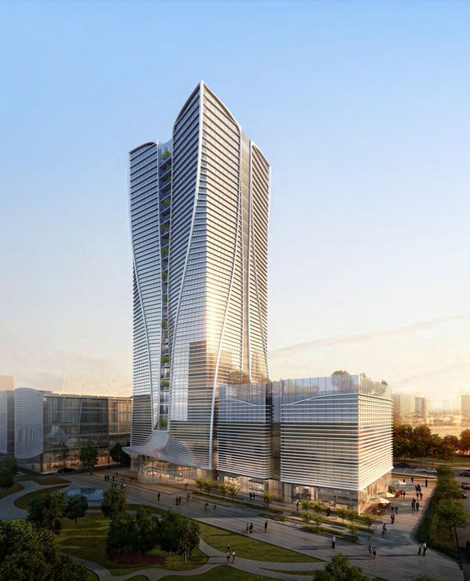 新昌又将诞生一地标性建筑还有空中花园